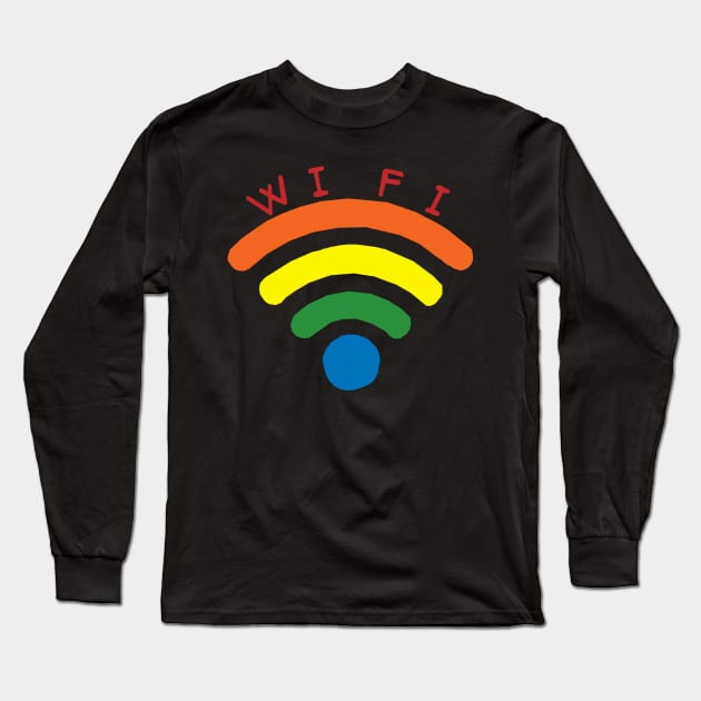 Wifi Long Sleeve T-Shirt by msmart